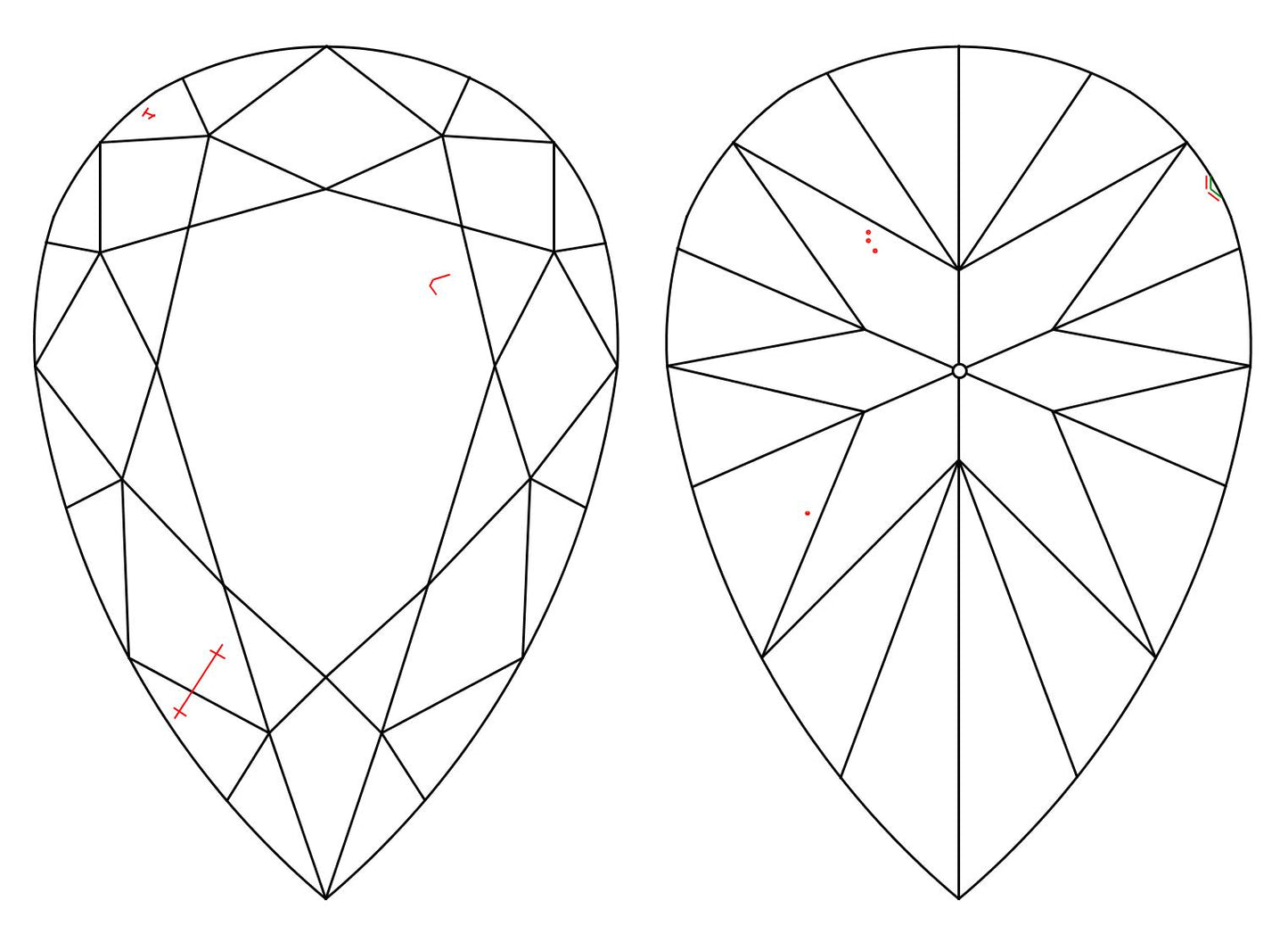 GIA 2.02 D-VS1 Pear Diamond