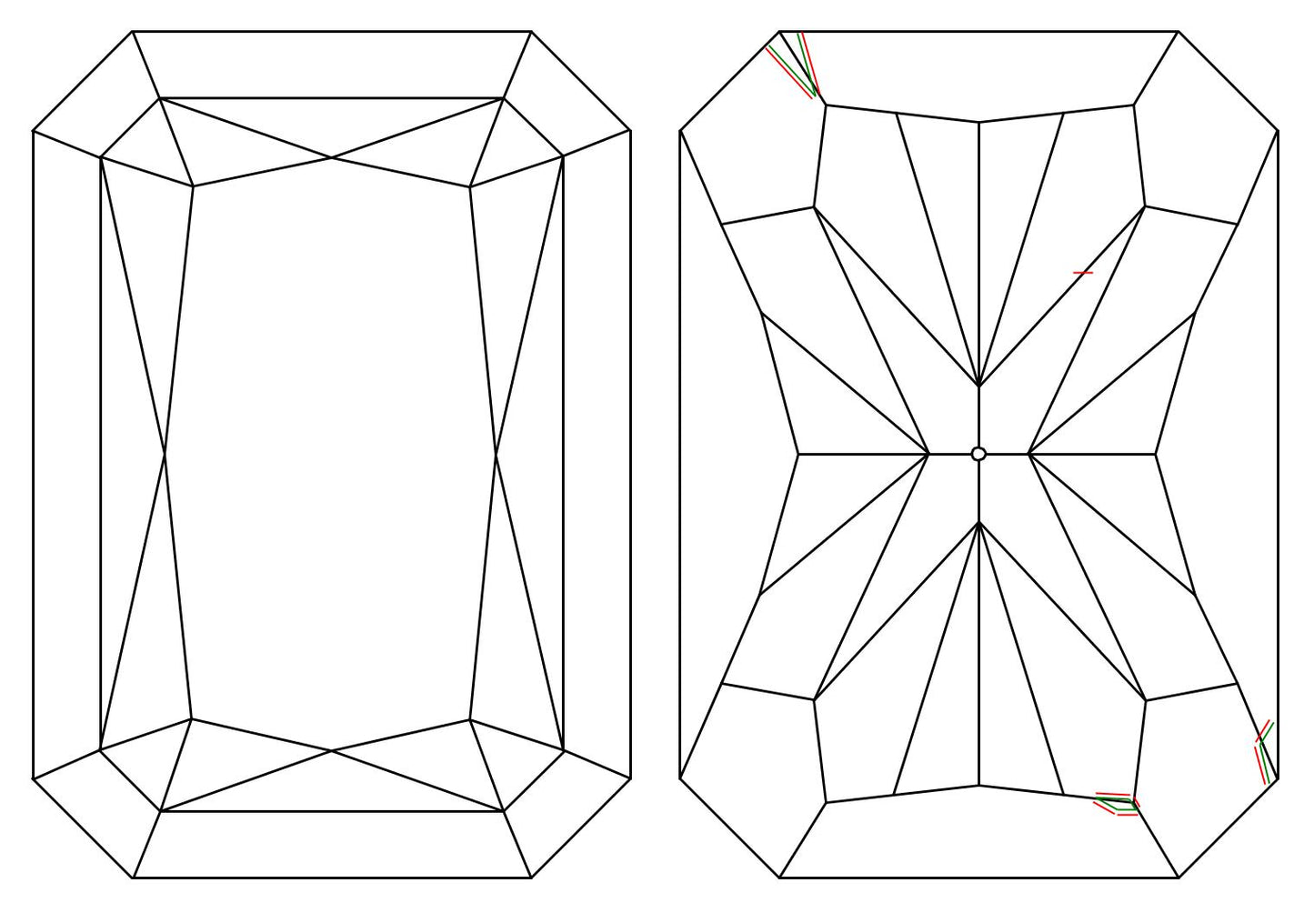 GIA 1 E-VS1 Radiant Diamond