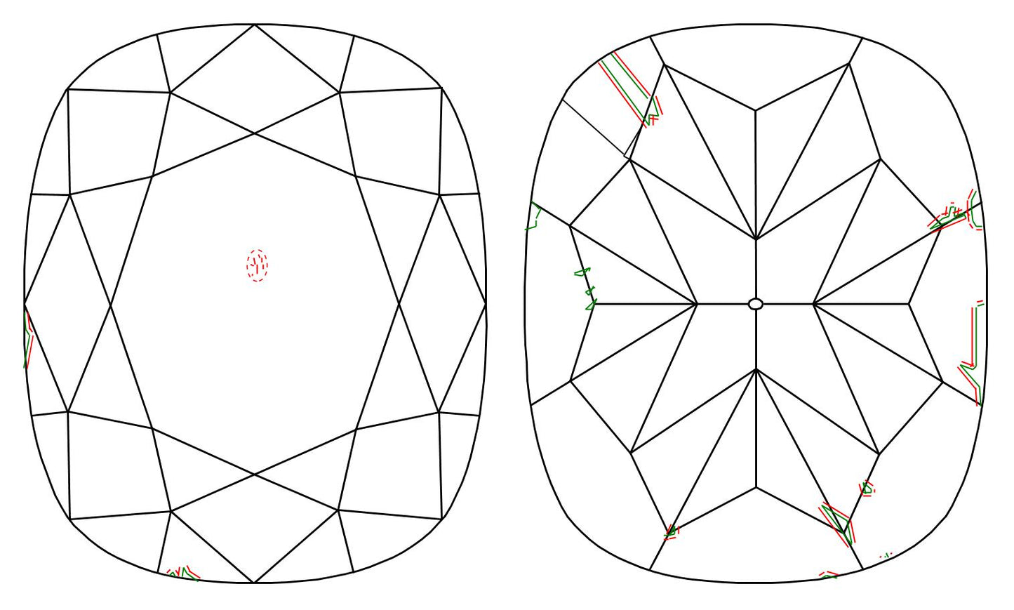 GIA 1.01 E-VS2 Cushion Diamond
