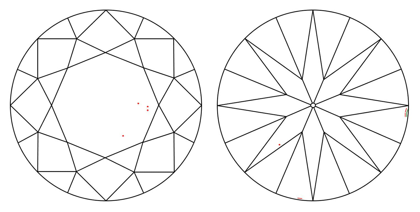 GIA 1.63 M-VVS2 Round Diamond