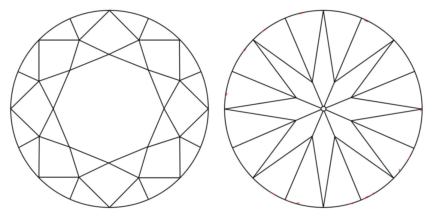 GIA 1.04 D-VVS1 Round Diamond