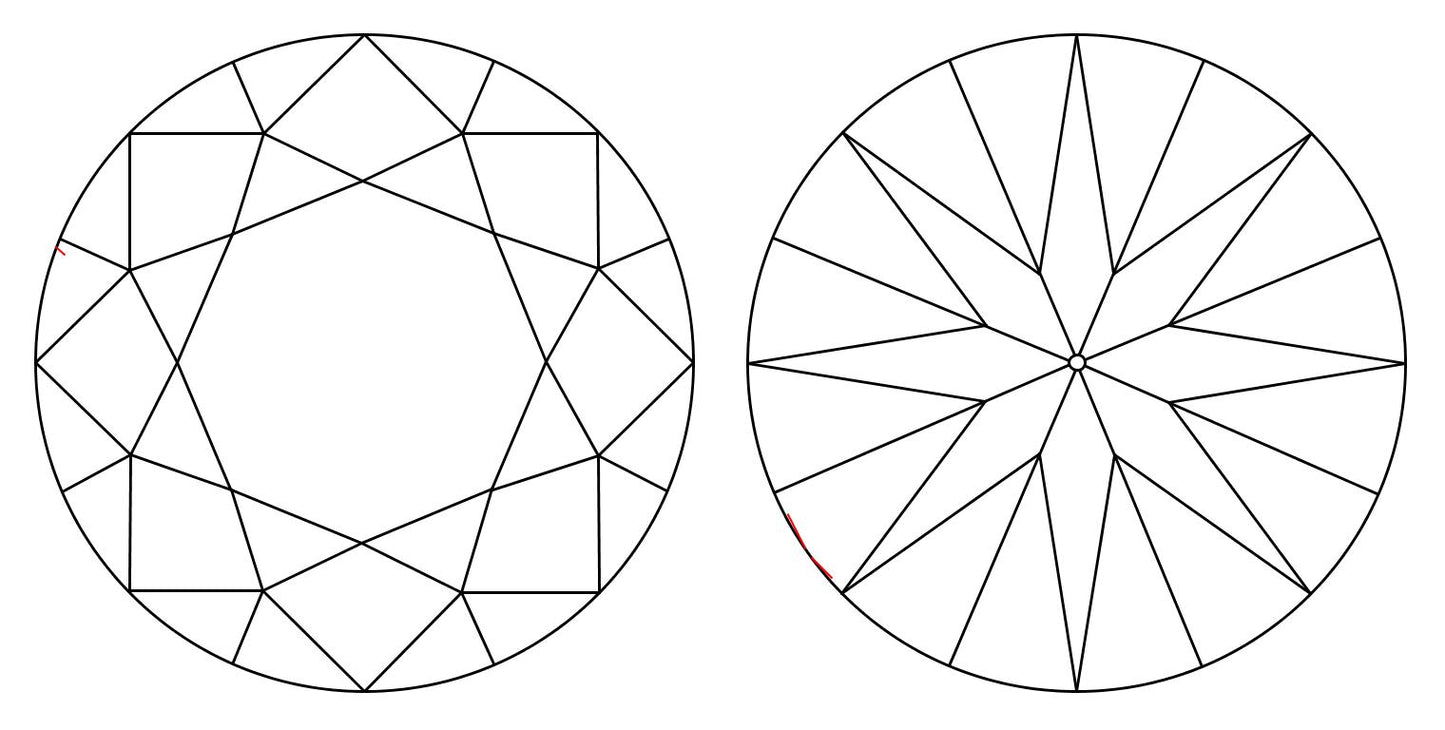 GIA 1.16 D-VVS1 Round Diamond