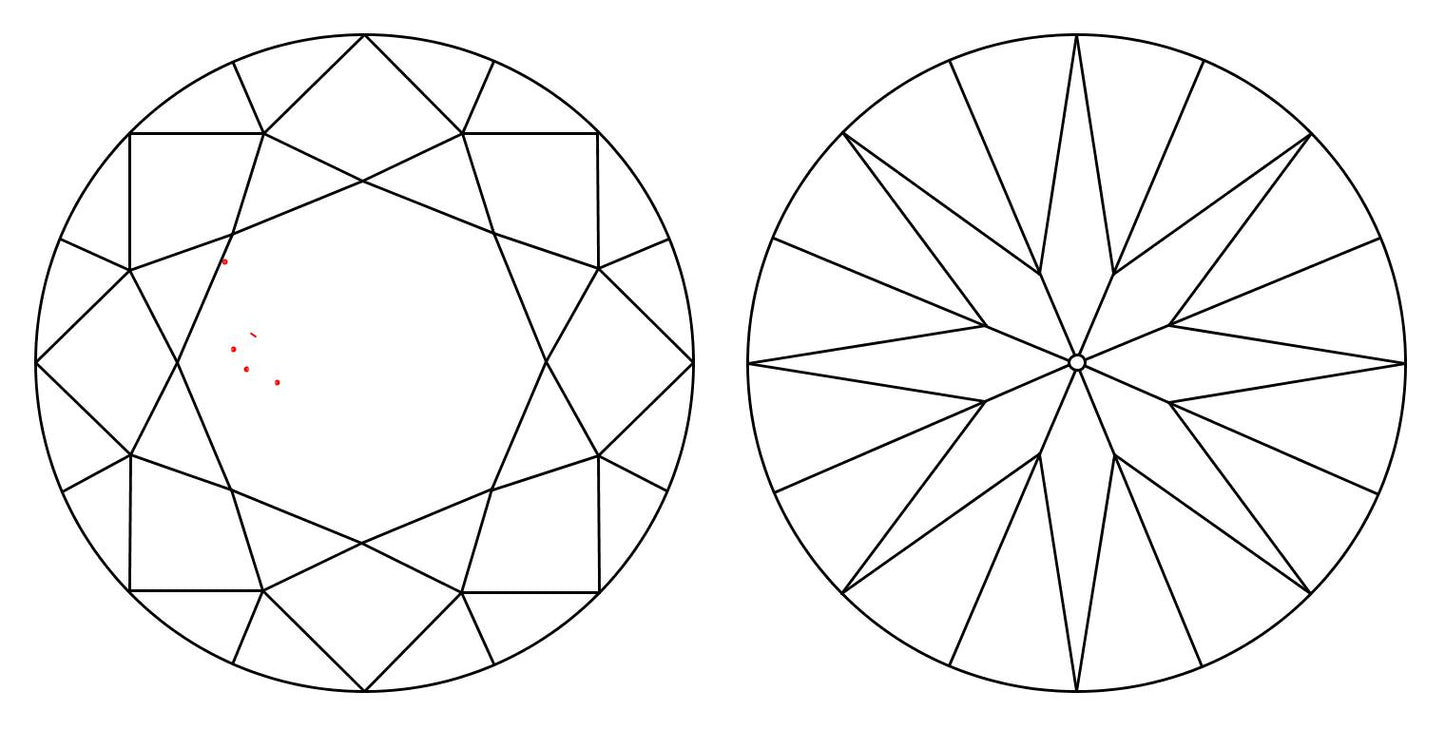 GIA 1 J-VVS2 Round Diamond