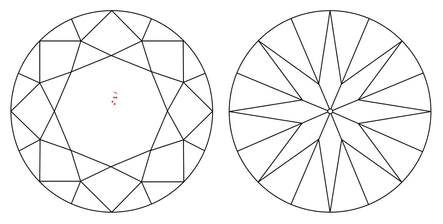 GIA 1.03 H-VVS2 Round Diamond