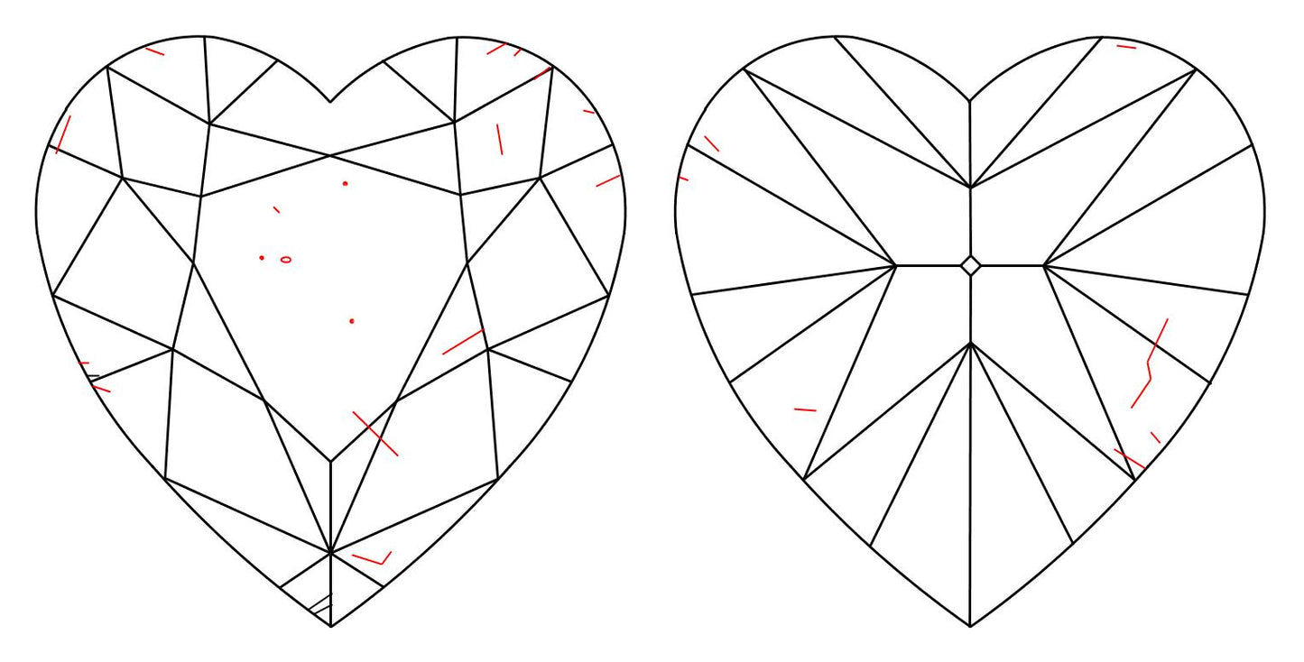 GIA 1.54 Fancy Vivid Yellow-VS2 Heart Diamond