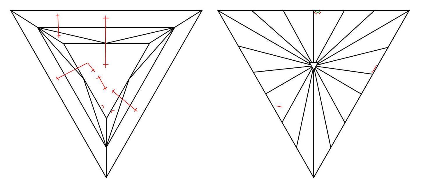 GIA 1.72 G-SI1 Triangle Diamond