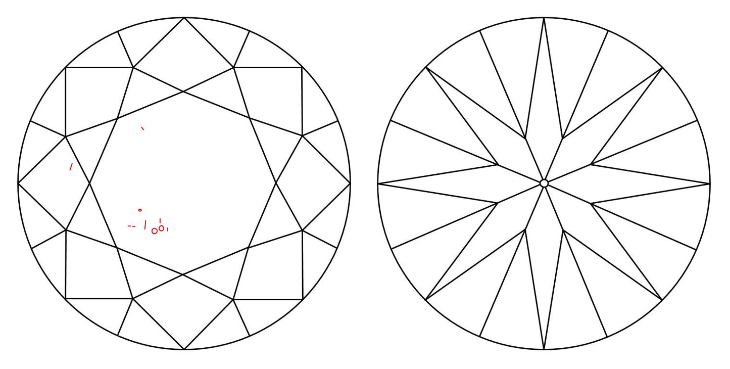 GIA 5.21 F-VS2 Round Diamond