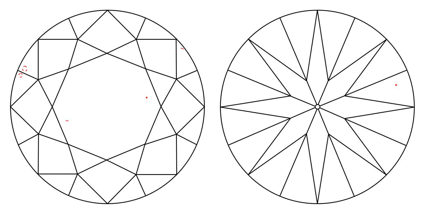 GIA 3.01 L-VVS2 Round Diamond
