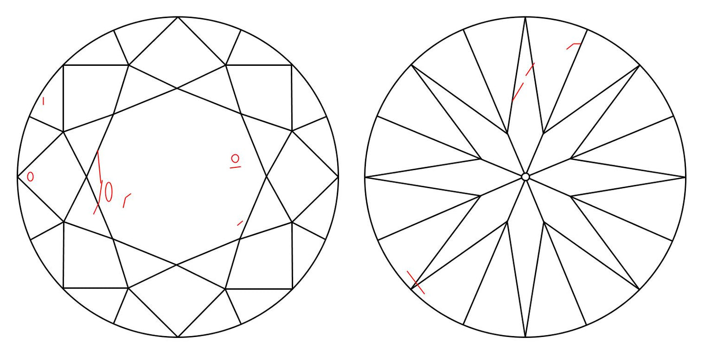 GIA 1.01 D-SI2 Round Diamond