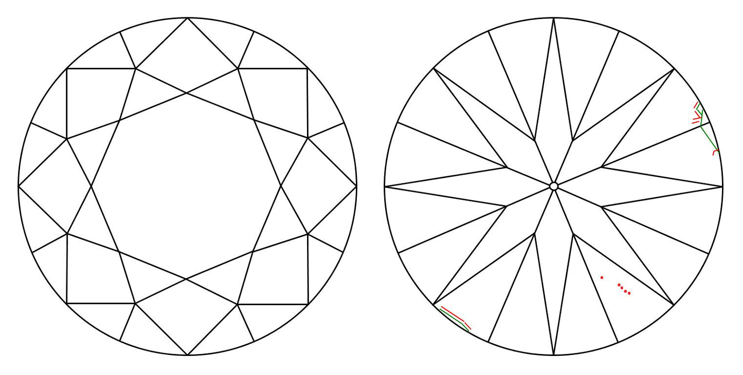 GIA 1 G-VVS2 Round Diamond