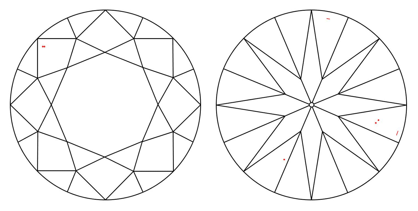 GIA 1.01 G-VVS1 Round Diamond