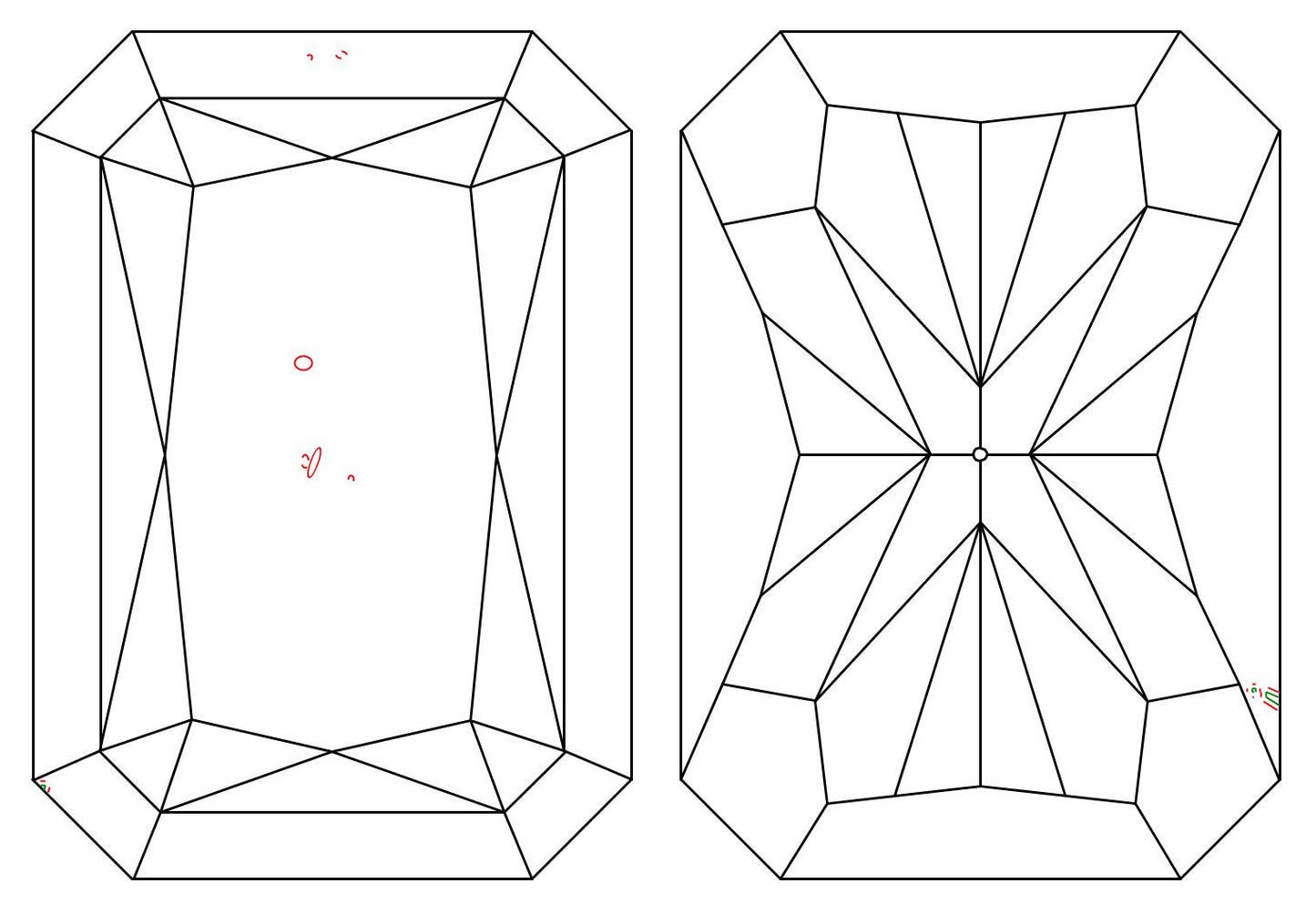 GIA 1 E-VS2 Radiant Diamond