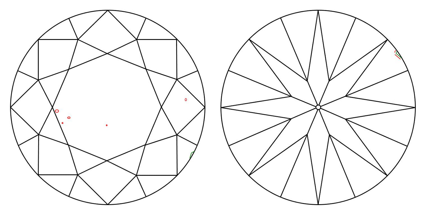 GIA 1 D-VS1 Round Diamond