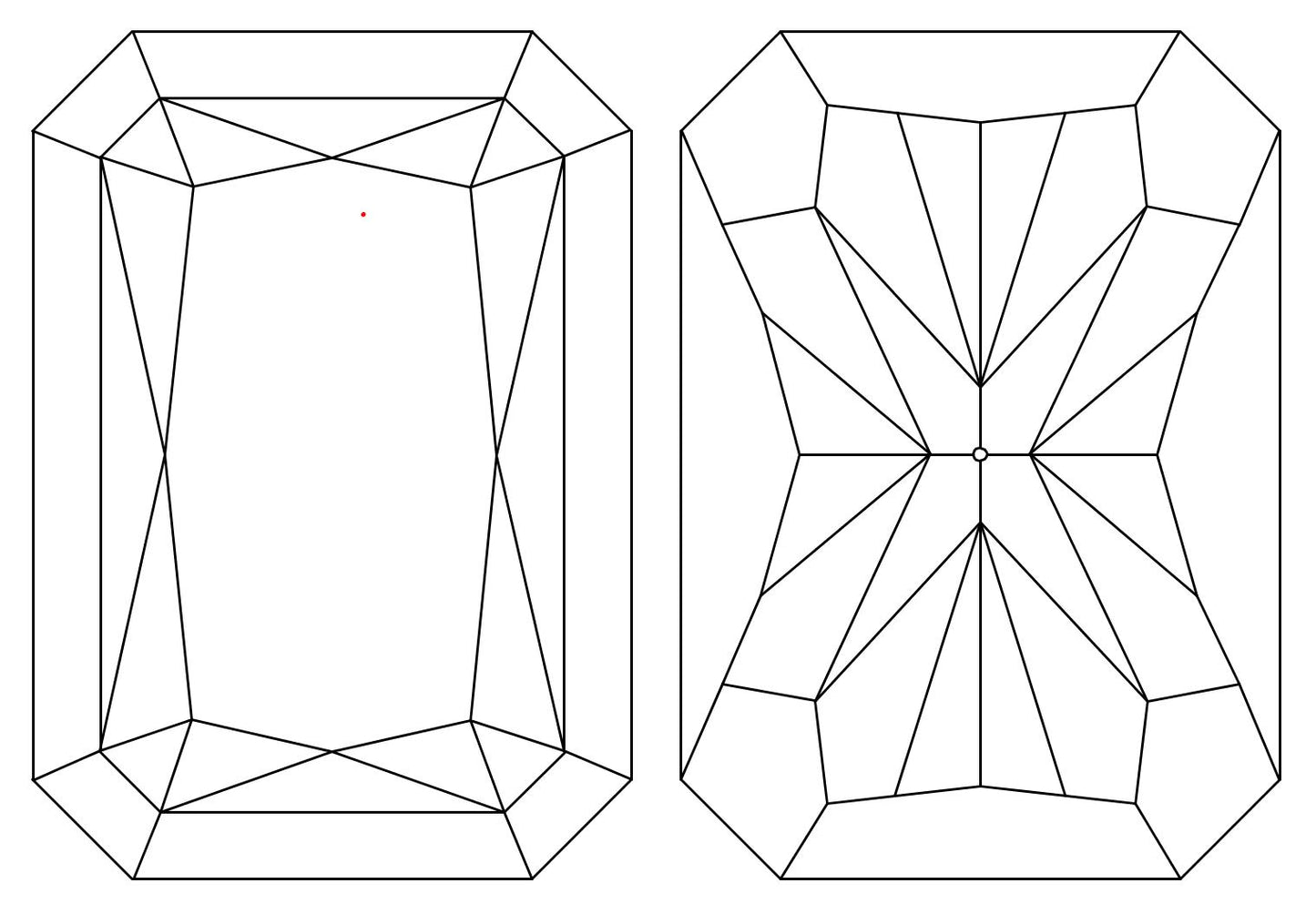 GIA 1.05 I-VVS2 Radiant Diamond