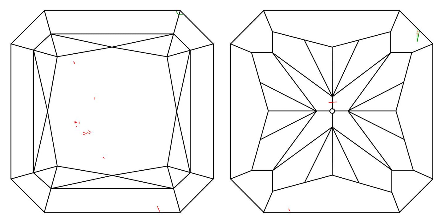 GIA 1.01 I-VS1 Radiant Diamond