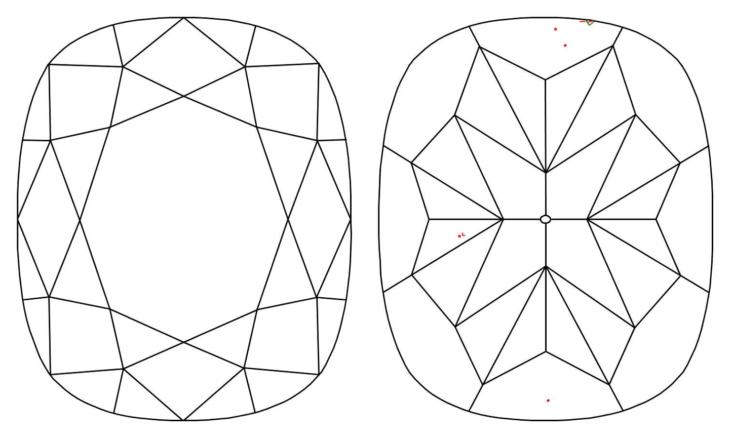 GIA 1.01 E-VVS2 Cushion Diamond