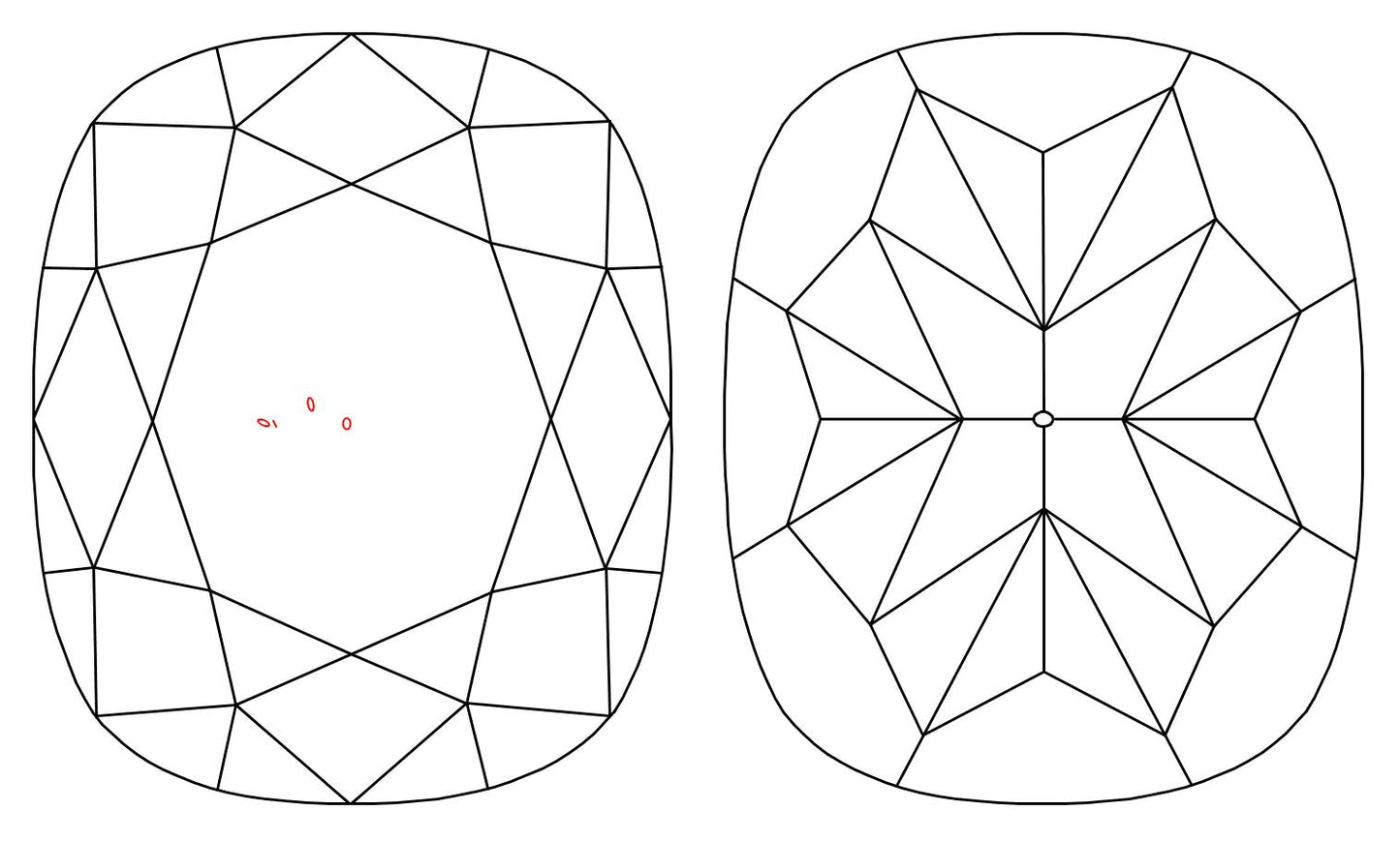 GIA 1 F-VS1 Cushion Diamond