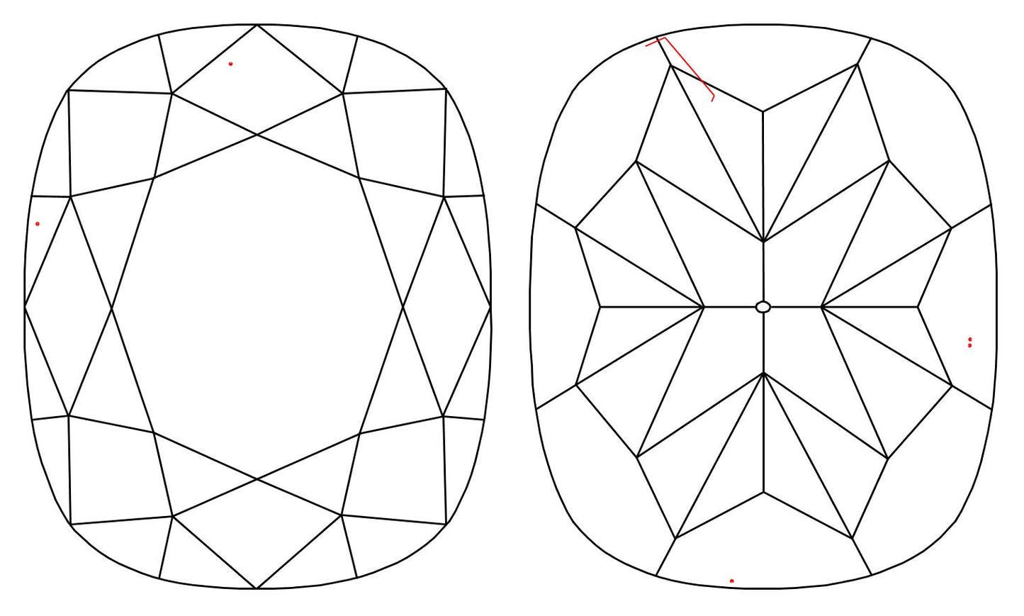 GIA 1.01 F-SI1 Cushion Diamond
