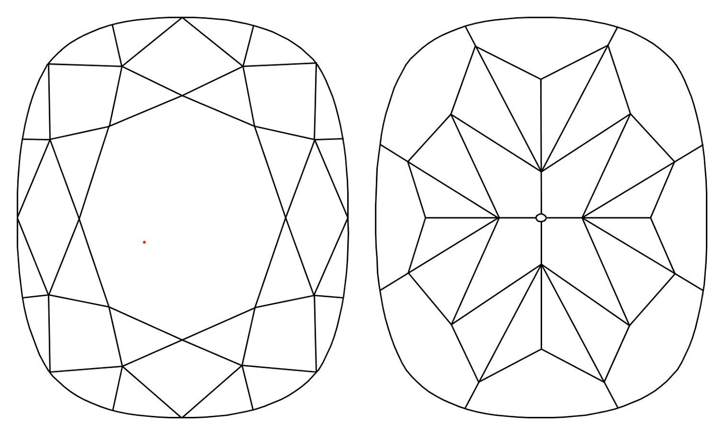 GIA 1.01 E-VVS2 Cushion Diamond