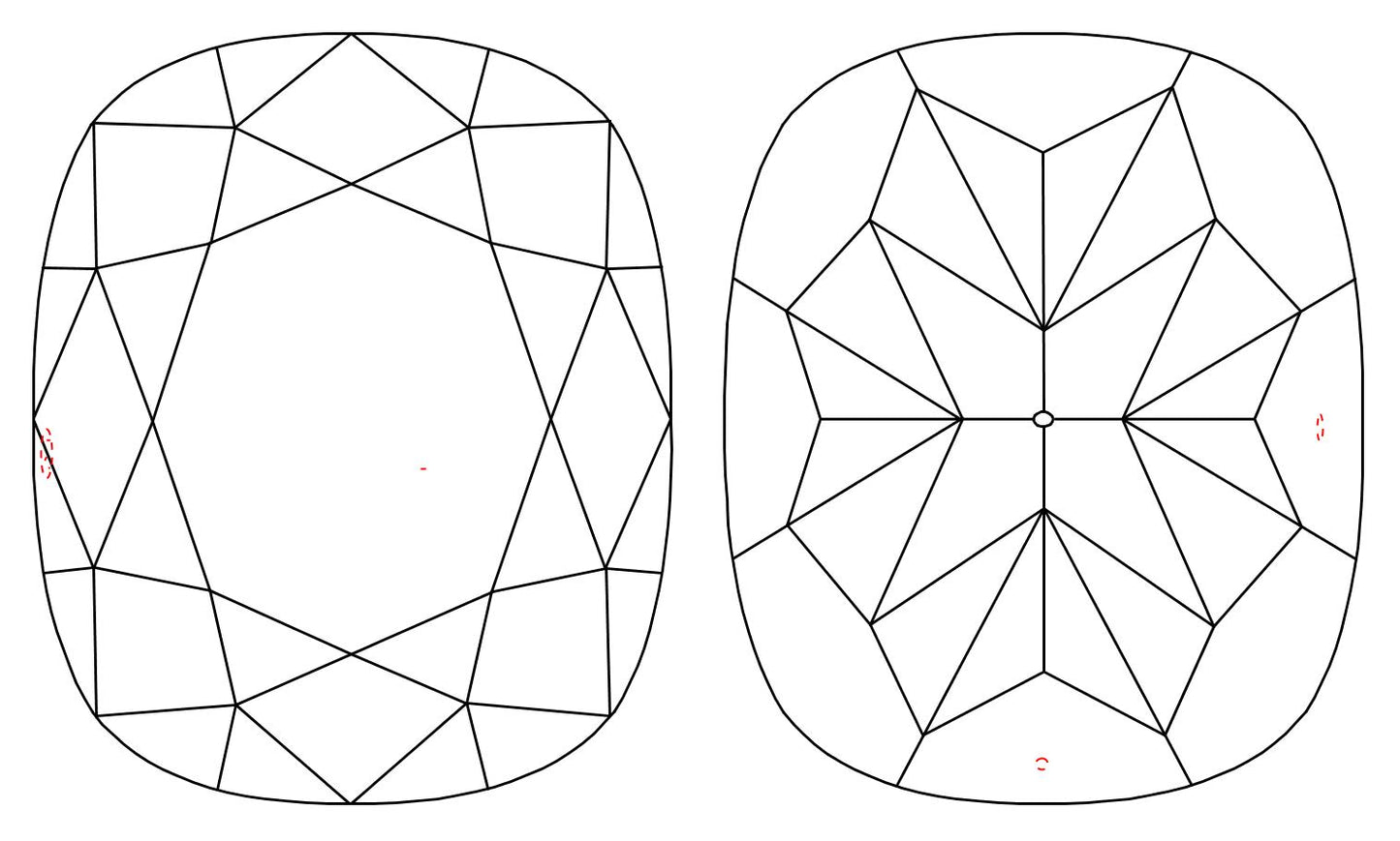GIA 1 F-VS1 Cushion Diamond