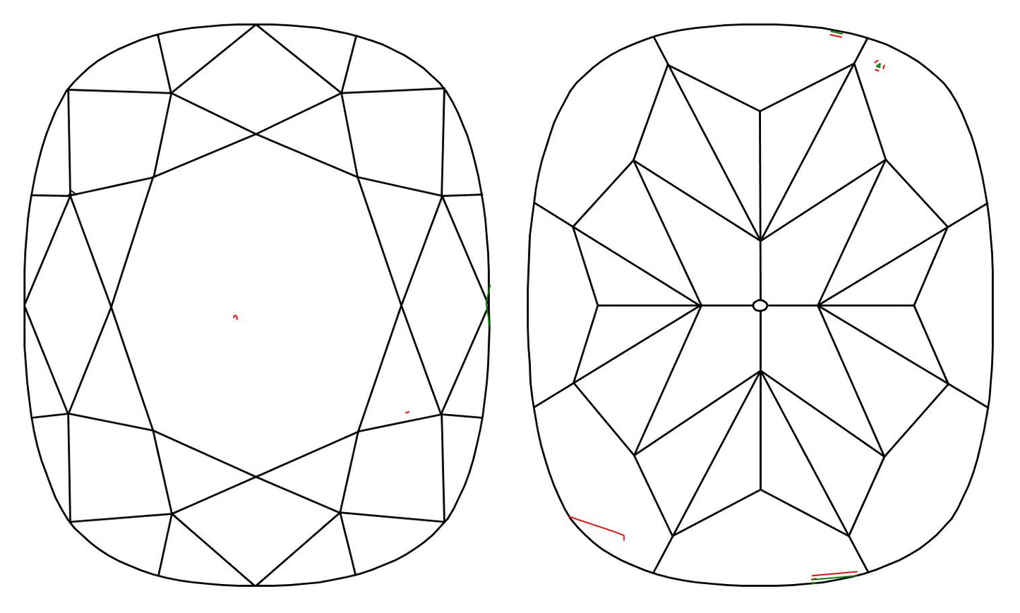 GIA 1 G-VS1 Cushion Diamond