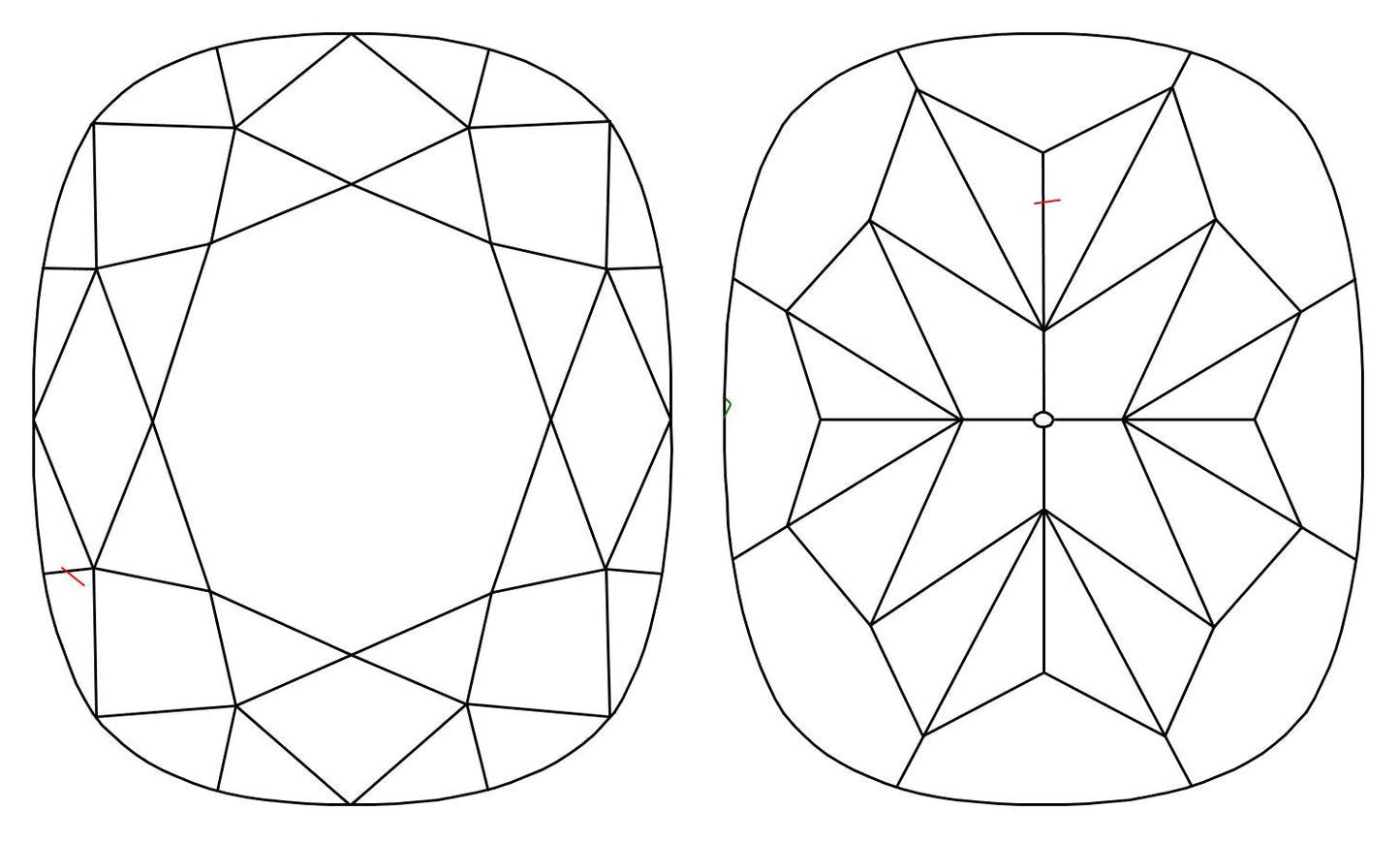 GIA 1 E-VS2 Cushion Diamond
