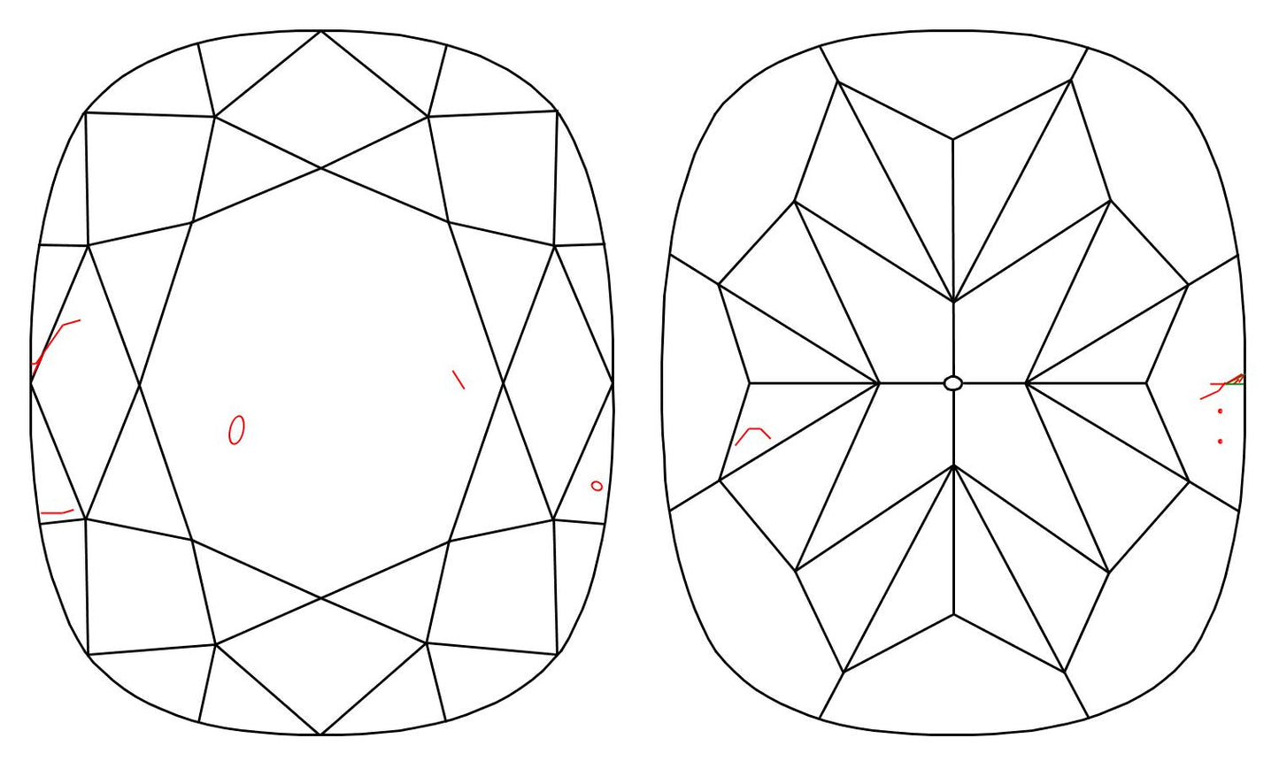 GIA 1.01 E-SI1 Cushion Diamond