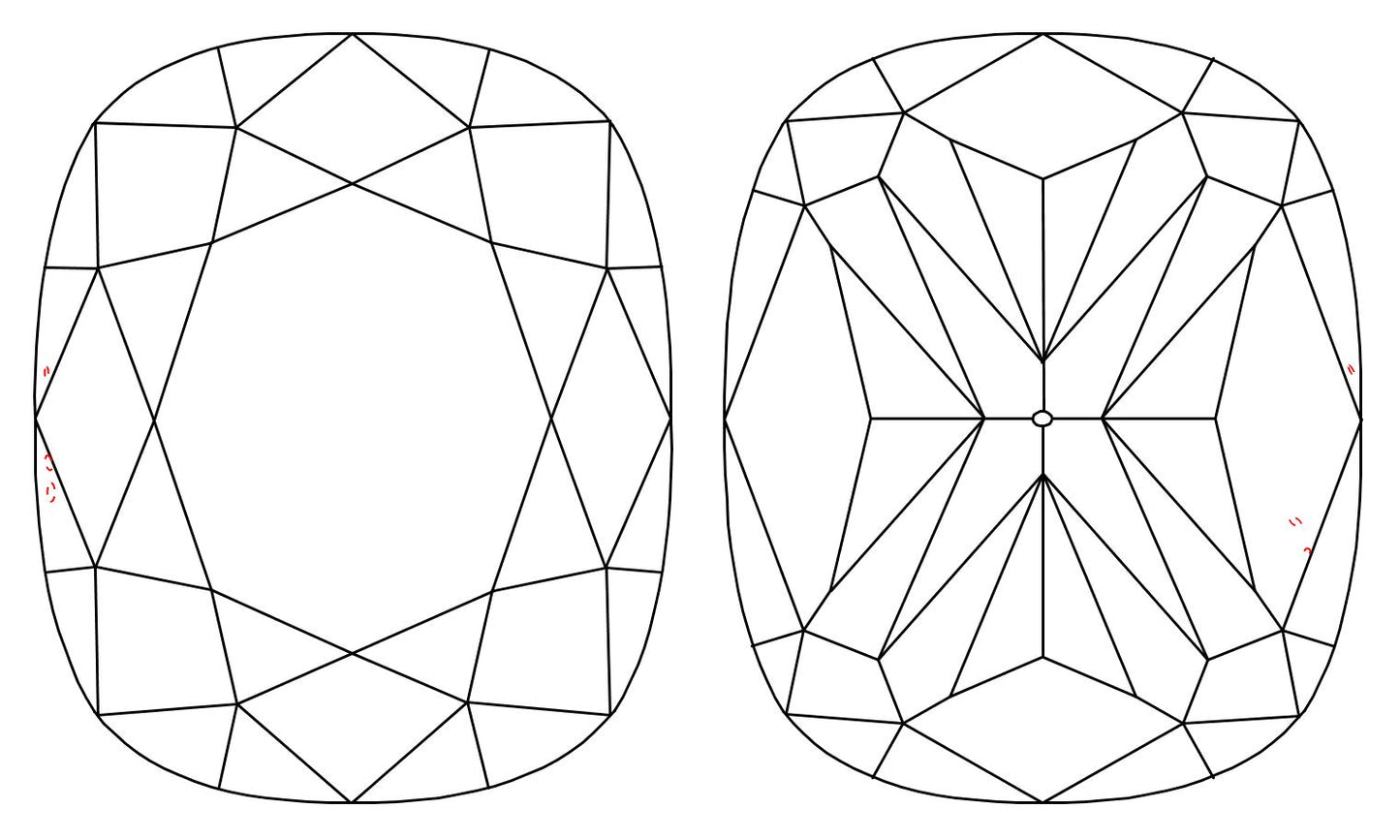 GIA 1.05 F-VVS2 Cushion Diamond