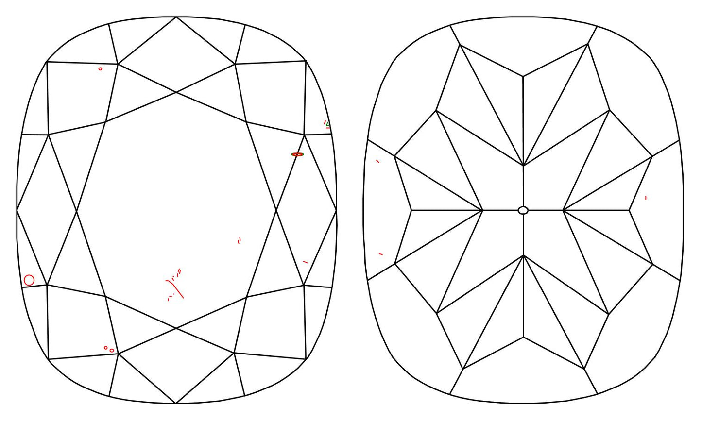 GIA 2.01 H-VS2 Cushion Diamond