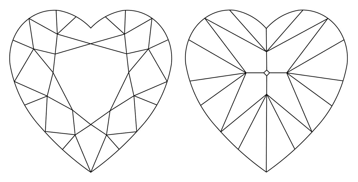 GIA 0.9 Fancy Yellow-IF Heart Diamond