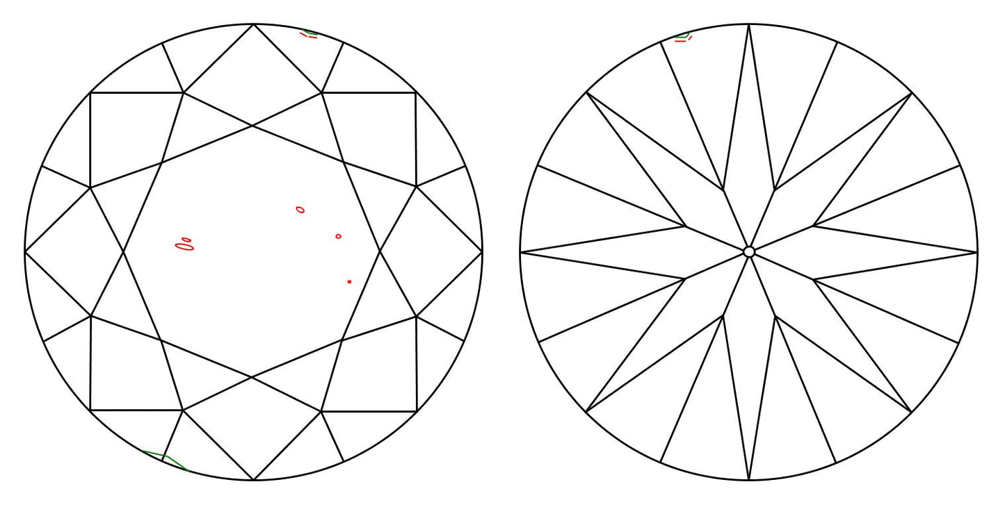 GIA 0.9 G-VS1 Round Diamond