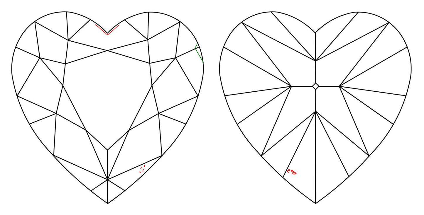 GIA 1 Fancy Yellow-SI1 Heart Diamond