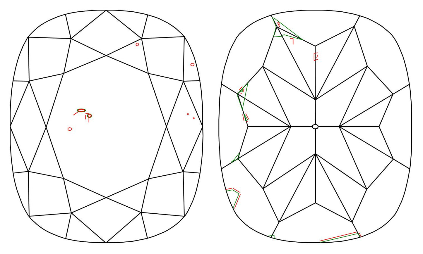 GIA 3.02 D-VS2 Cushion Diamond