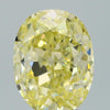 GIA 5 Fancy Yellow-SI2 Oval Diamond