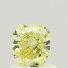 GIA 0.7 Fancy Yellow-VS2 Radiant Diamond