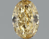 GIA 0.46 Fancy Intense Orange Yellow-VS2 Oval Diamond