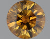 GIA 1.01 Fancy Deep Yellow Orange-SI2 Round Diamond
