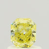 GIA 0.51 Fancy Intense Yellow-SI1 Radiant Diamond