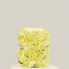 GIA 0.51 Fancy Yellow-VS1 Radiant Diamond