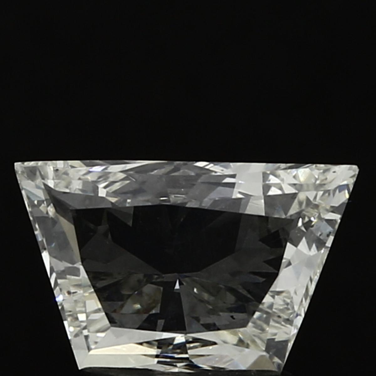 GIA 1 J-SI1 Trapezoid Diamond