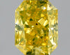 GIA 0.44 Fancy Intense Yellow-SI2 Radiant Diamond