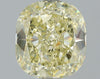 GIA 2.06 Fancy Yellow-SI1 Cushion Diamond
