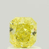 GIA 0.71 Fancy Intense Yellow-SI2 Radiant Diamond