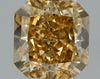 GIA 2.1 Fancy Brown Yellow-SI2 Radiant Diamond