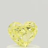 GIA 0.49 Fancy Yellow-VS2 Heart Diamond