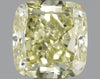 GIA 0.67 Fancy Yellow-IF Cushion Diamond