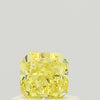 GIA 0.45 Fancy Intense Yellow-SI2 Radiant Diamond