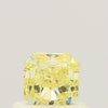 GIA 0.51 Fancy Yellow-VS2 Radiant Diamond