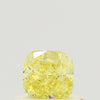 GIA 0.46 Fancy Intense Yellow-SI2 Cushion Diamond