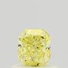 GIA 0.51 Fancy Yellow-VS1 Radiant Diamond